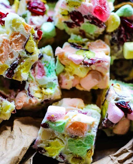 White Chocolate Rocky Road Recipe