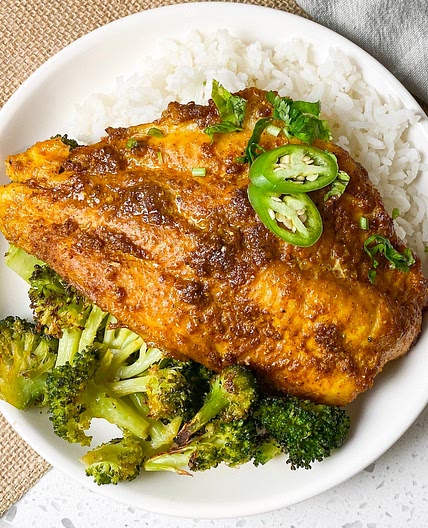 Tandoori Fish Recipe- Oven Baked or Pan Seared