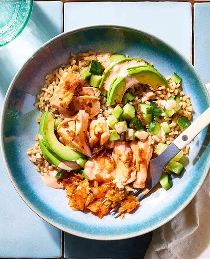 Salmon Rice Bowl