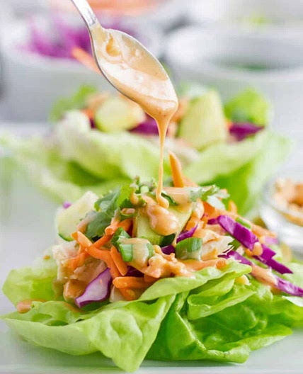 Rotisserie Chicken Lettuce Wraps