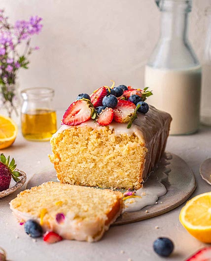Vegan Lemon Olive Oil Cake