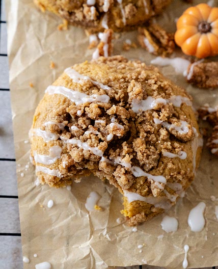 Pumpkin Coffee Cake Cookies