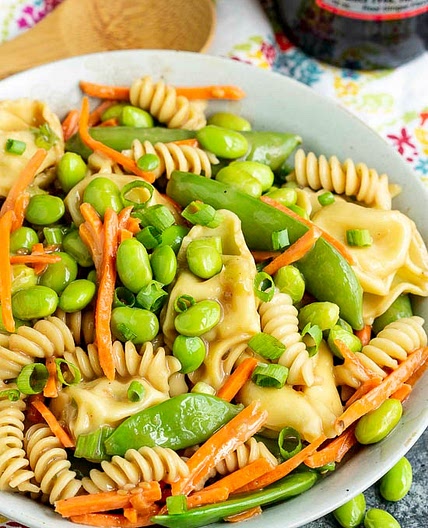 Potsticker Pasta Salad