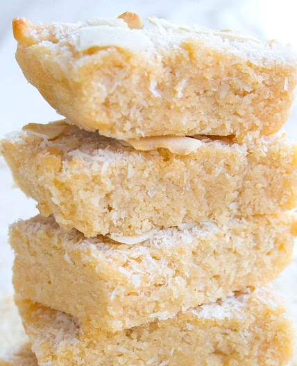 Coconut Flour Blondies