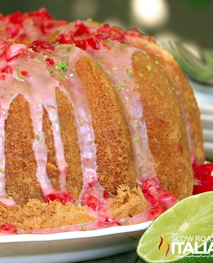 Cherry Pound Cake Recipe with Lime Soda (Cherry Limeade)