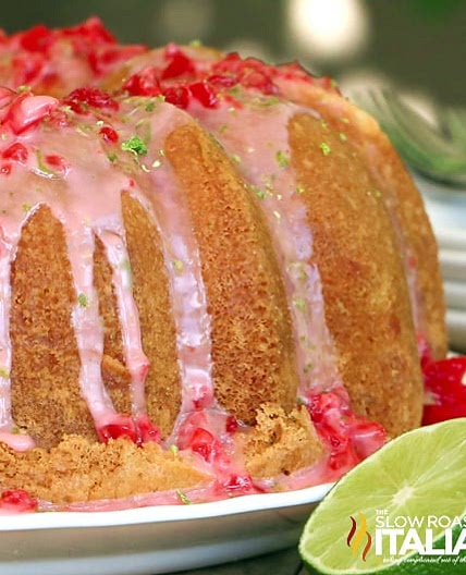Cherry Pound Cake Recipe with Lime Soda (Cherry Limeade)