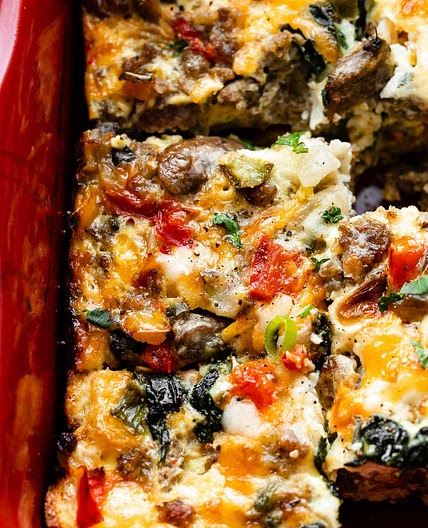 Easy Make-Ahead Breakfast Casserole