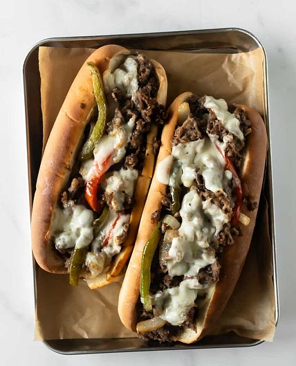 Homemade Philly Cheesesteak