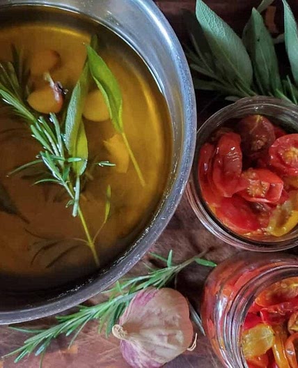 Herbal Tomato Conserve Recipe