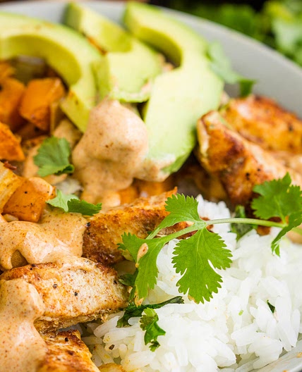 SHEET PAN CHIPOTLE SWEET POTATO HASH