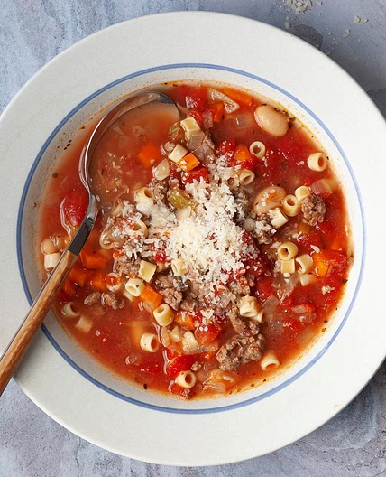 Crockpot Pasta e Fagioli