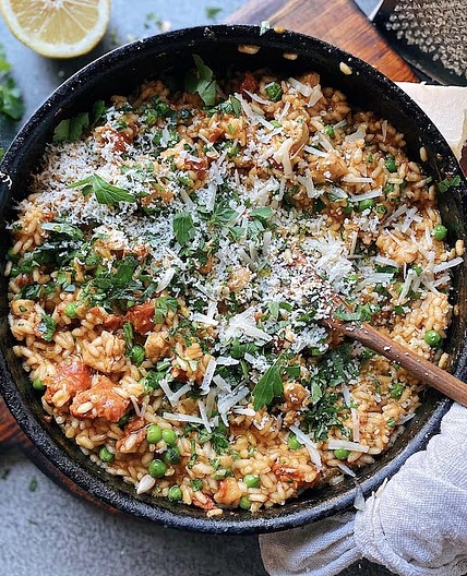 Chicken and Chorizo Risotto Recipe