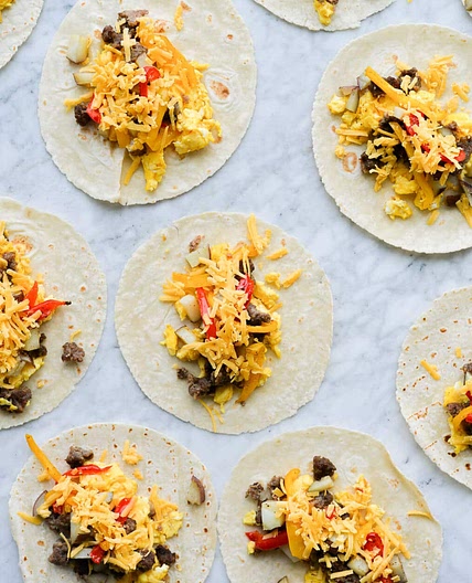 Easy Freezer Breakfast Burritos