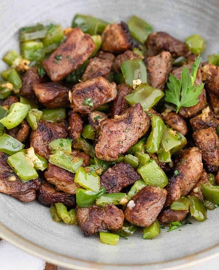 Garlic Butter Steak Bites