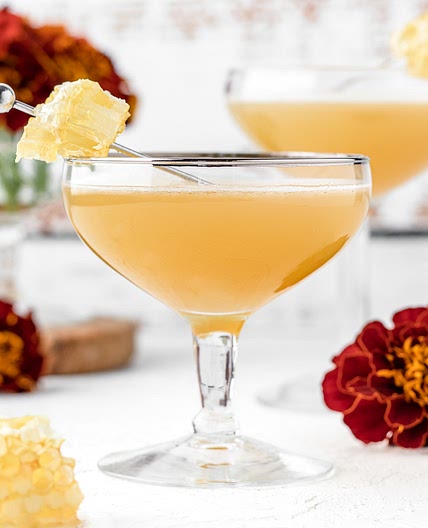 Apple Bee's Knees Mocktail