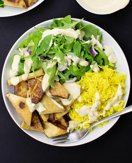 Smoked Tofu and Hummus Buddha Bowl