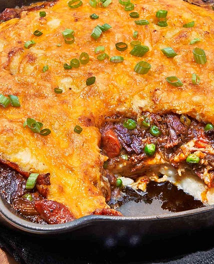 Copycat Cracker Barrel Hash Brown Casserole Shepherd's Pie