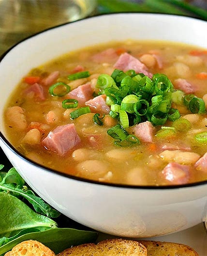 Easy Ham and Bean Soup
