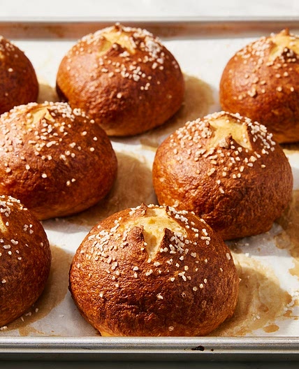 Pretzel Buns