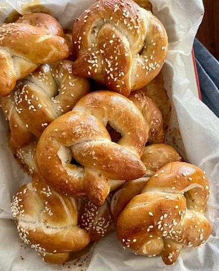 Soft Sourdough Pretzel Recipe
