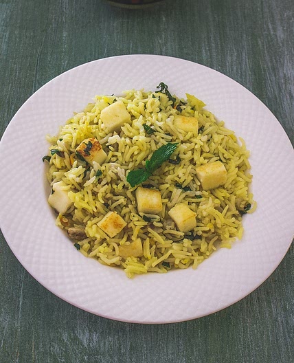 BEST Paneer Pulao Recipe (Paneer Rice)