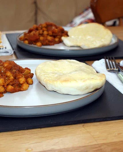 Chole Masala & Nan