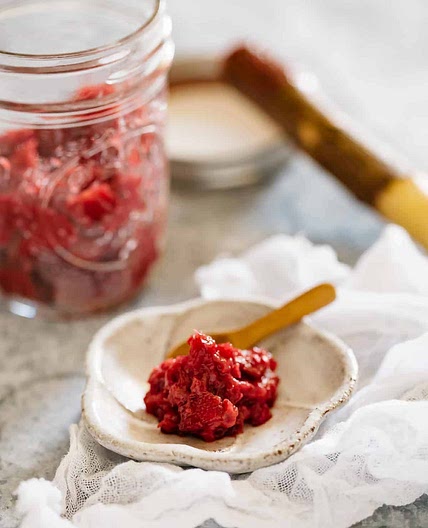 Umeboshi Rhubarb 梅干しもどき