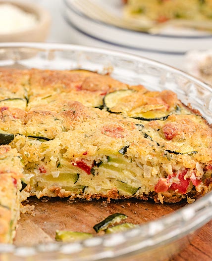 Bisquick Zucchini Pie