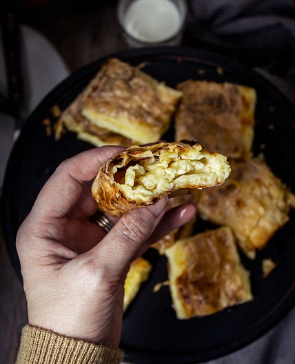 Bosnian Cheese Pie (Pita Sirnica)