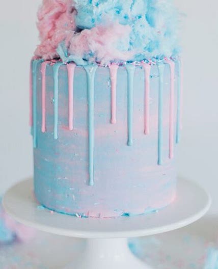 Cotton Candy Cake