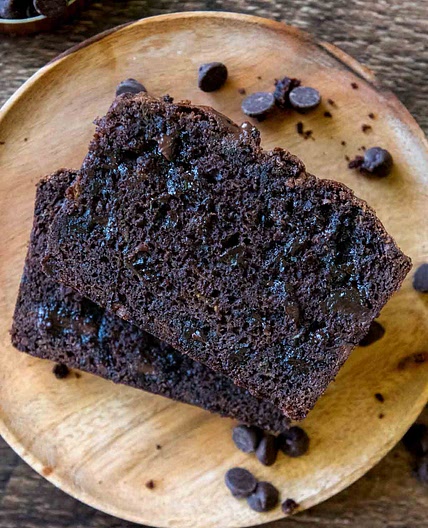 Knock-Out Fudgy Gluten-Free Chocolate Zucchini Bread