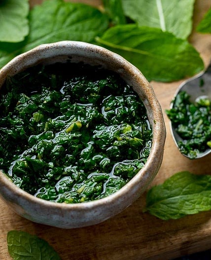 Homemade Mint Sauce Recipe