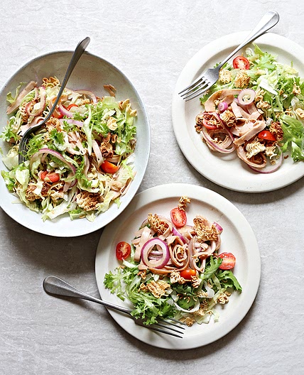 Ramen Crunch Salad with Turkey