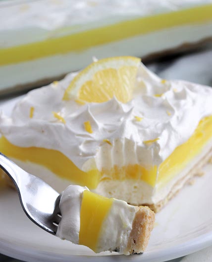 Lemon Lush Lasagna