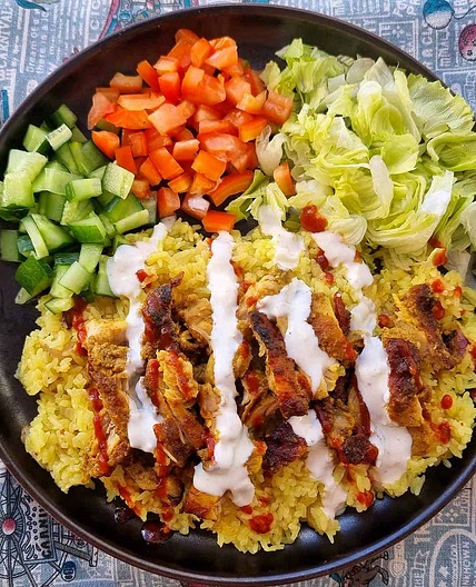 Chicken Shawarma Rice