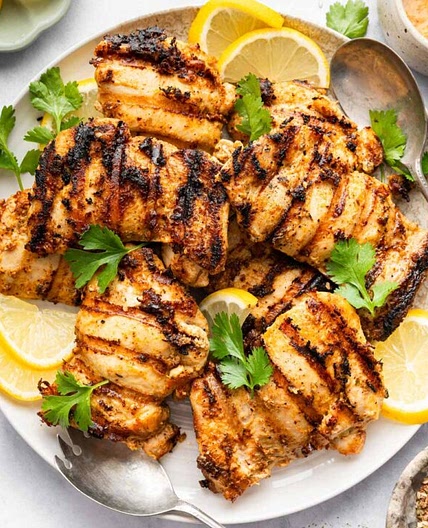 Grilled Tahini Chicken