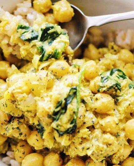 Coconut Chickpea Curry