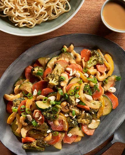 Vegan Cashew Sauté