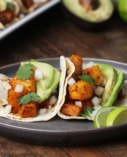 Vegan Butternut Squash Al Pastor Tacos Recipe by Tasty
