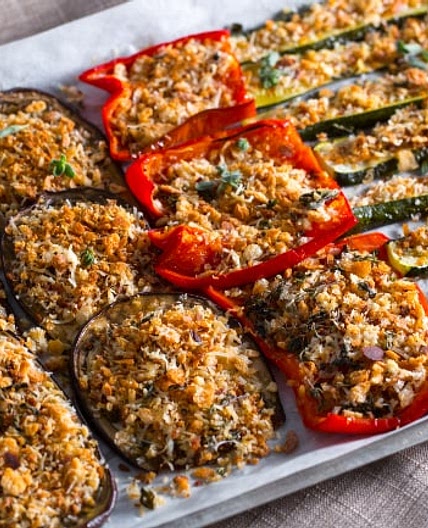 Verdure gratinate al forno