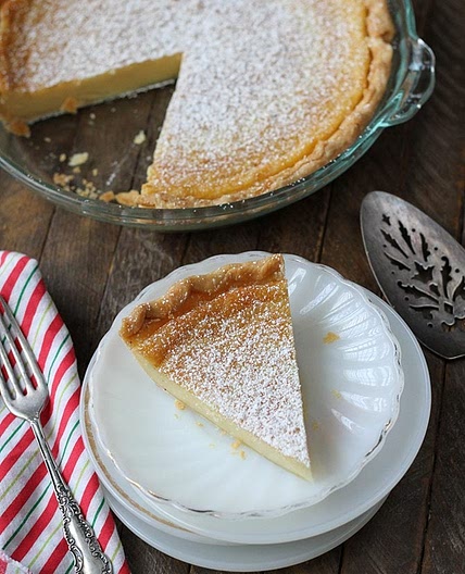 Eggnog Chess Pie