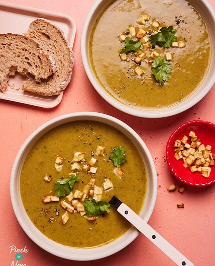 Curried Parsnip Soup | Slimming & Weight Watchers Friendly