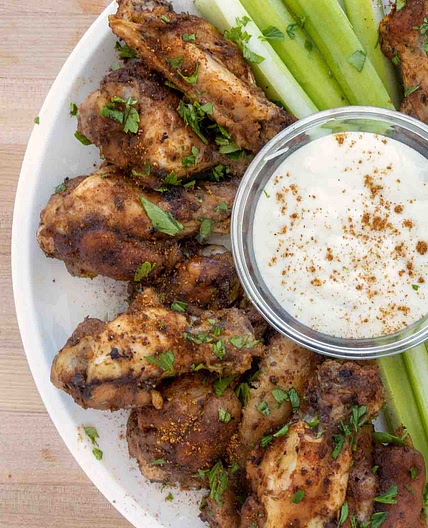 Grilled Cajun Chicken Wings