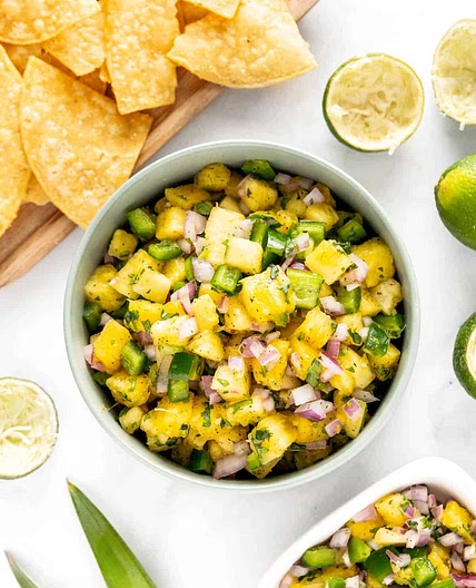 Cilantro Pineapple Salsa