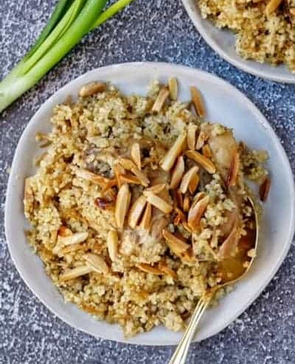 Special Bulgar Pilaf with Vermicelli and Chicken