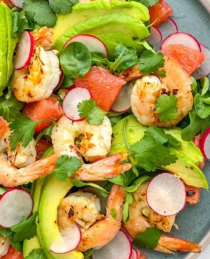 Prawn Salad with Avocado