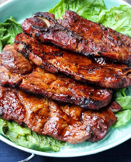 The Best Barbecued Pork Steaks