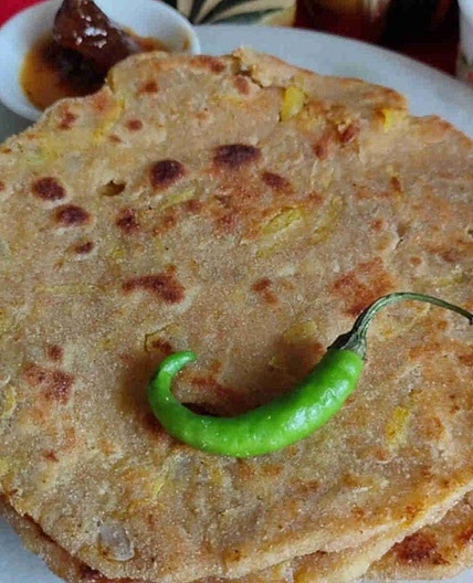 Pumpkin Paratha | Indian Pumpkin Flatbread Recipe