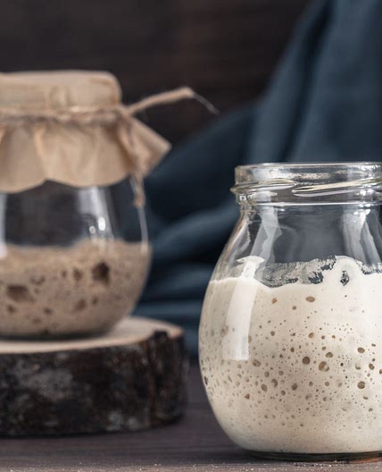 Feeding Sourdough Starter for Baking Bread