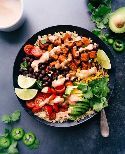 Sweet Potato Taco Bowls